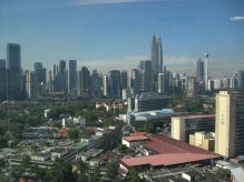 View of Kuala Lumpur from the Razak Tower (UTM)