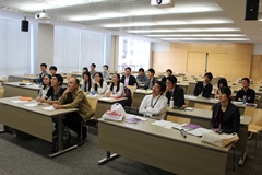 Meeting for presentation of research results (4F, Building A, Ikuta Campus)