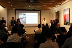 Presentations based on cooperation between the European and Japanese students 