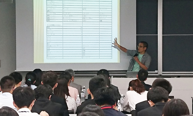 Mock class taught by Associate Professor Miyamoto, School of Global Japanese Studies