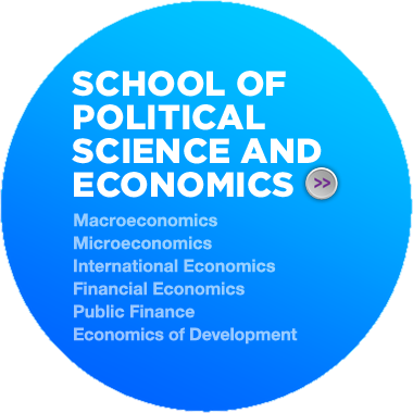 Macroeconomics, Microeconomics, International Economics, Financial Economics, Public Finance, Economics of Development