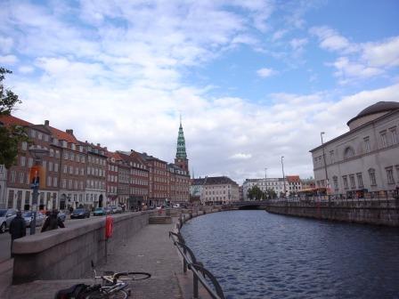 コペンハーゲン市内の運河