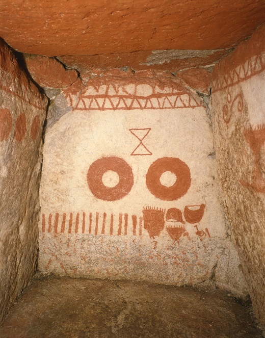 虎塚古墳の石室
