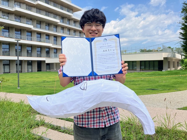 受賞した大井克人さん