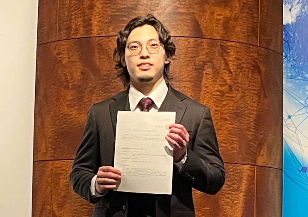 助成に採択された都筑惠さん