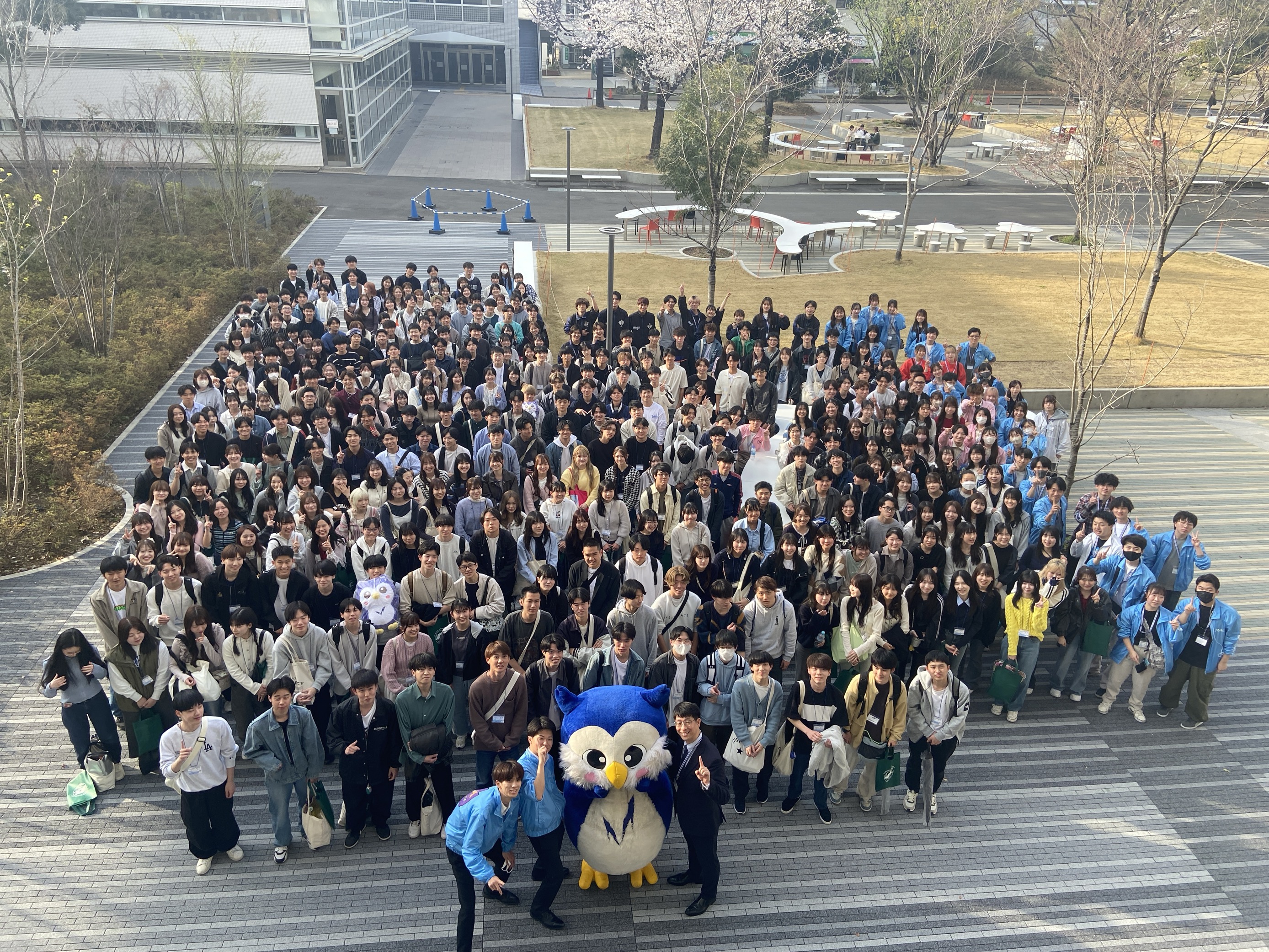 2025年度新入生１日交流会の集合写真