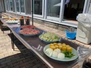 清里セミナーハウスのBBQ食材