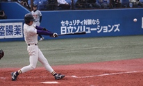 3安打1打点と大活躍の阿部（情コミ4）