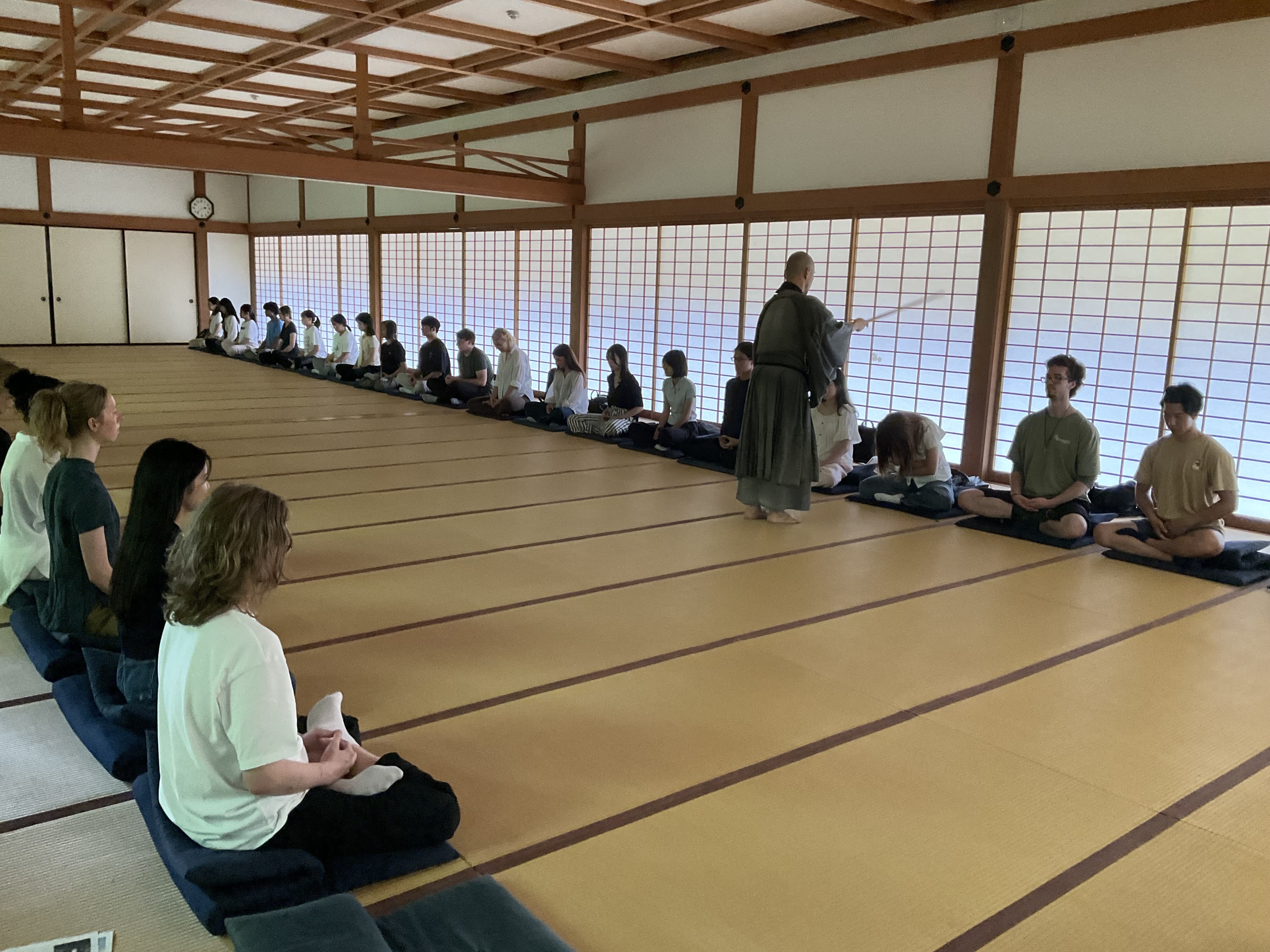 Zen meditation experience at Kenchoji