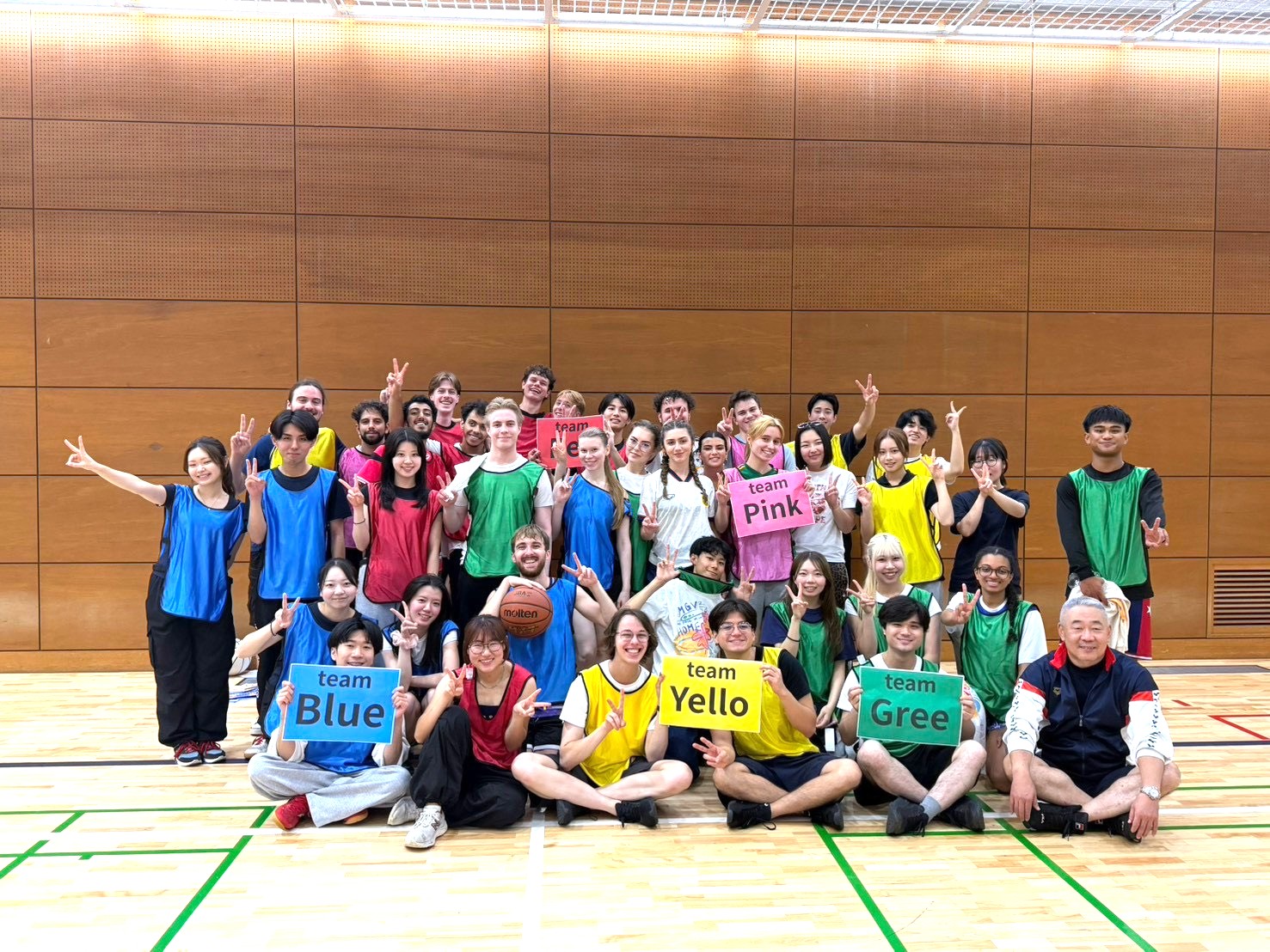 Participants with big smiles