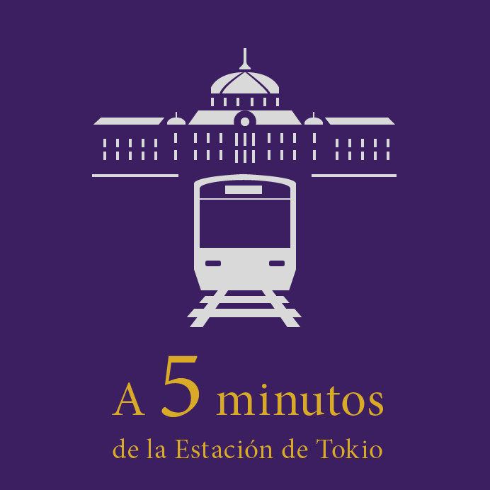 A 5 minutos de la Estación de Tokio