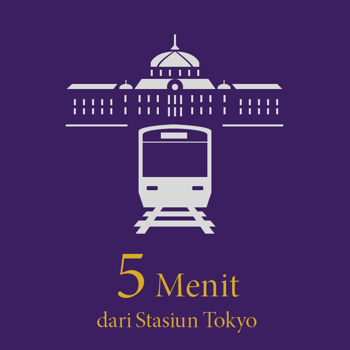 5 Menit dari Stasiun Tokyo