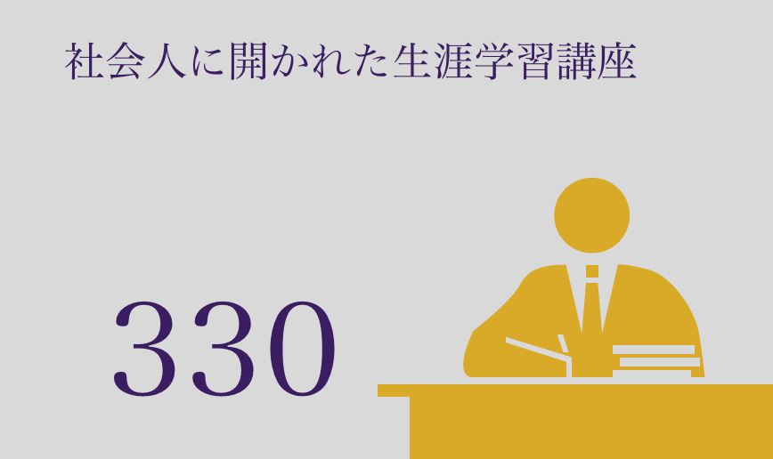 社会人に開かれた生涯学習講座 330