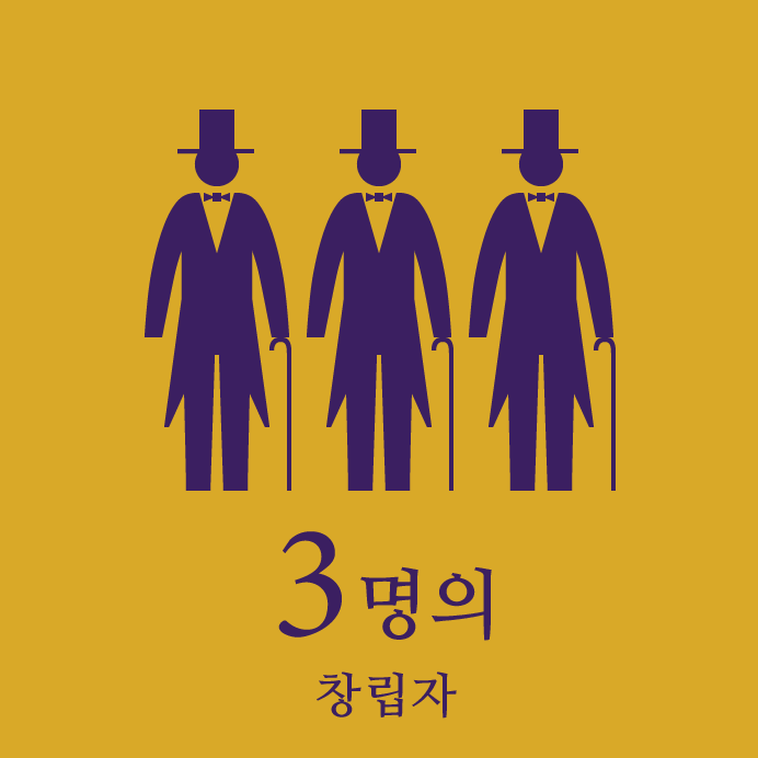 3명의 창립자