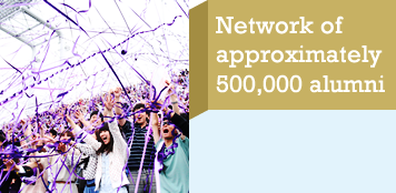 Network of approximately 500,000 alumni