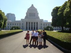 Visiting the Diet Building