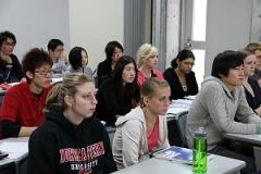 Short-term exchange students from Northeastern University