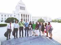 Field trip to The National Diet