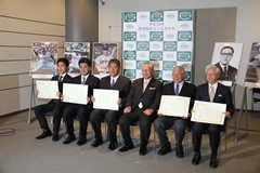 Manro, Mr. Matsumoto’s eldest son (second from right)