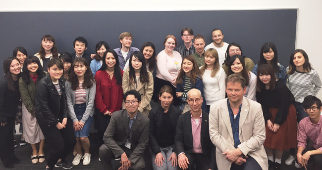 Group photo with Suzuki Seminar students