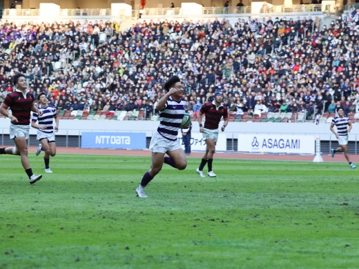 Try by EBISAWA Kohaku (45th minute of 2nd half)<br/>
<br/>
