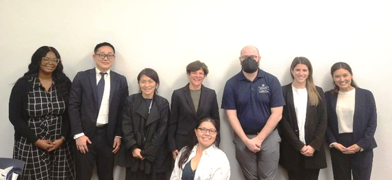 Columbia University (Commemorative photo with personnel associated with the School of Professional Studies)<br/>
<br/>