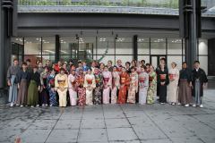 The kimono-wearing class is popular in every program