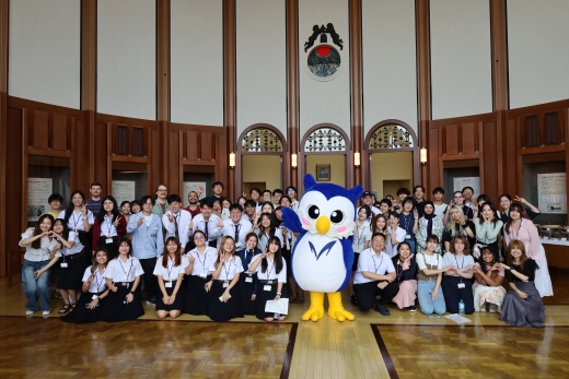 The Supporters and Meijiro welcomed international students@Welcome Reception