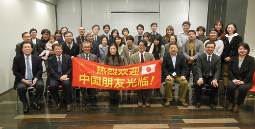 Group photo taken after Prof. Ning Qi's presentation