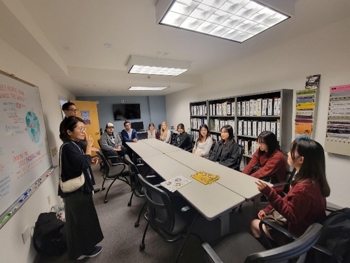 サンフランシスコ州立大学（学生交流会の様子）