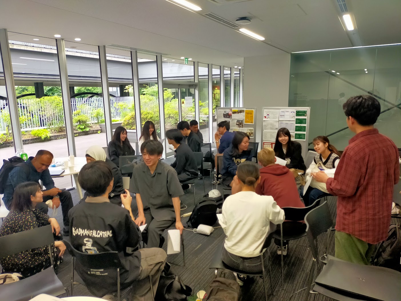 学んだ言葉を早速使ってみました