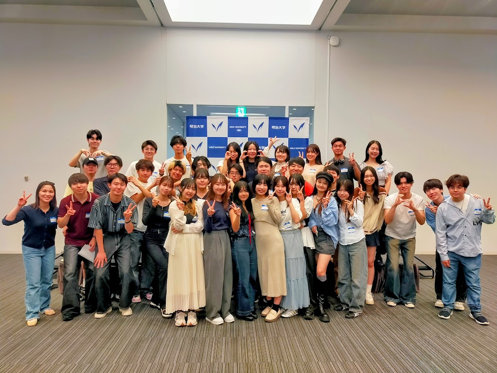 Meet-UPの運営を担った明大生たち