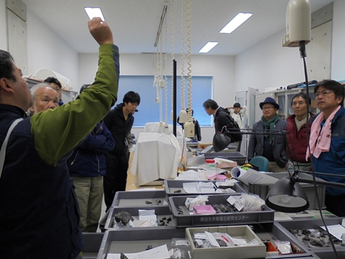 黒曜石製石器について、考古学的見地からのレクチャー
