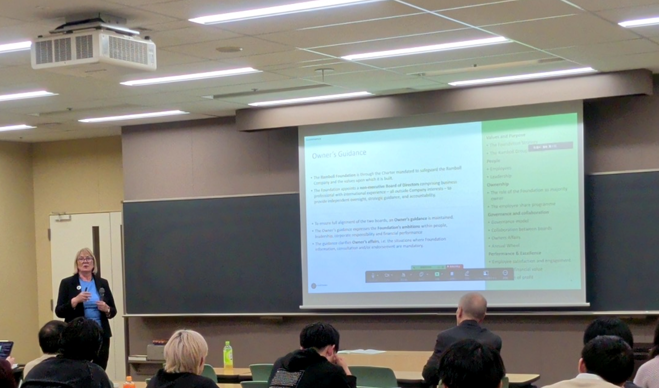 ランボル財団副理事長　Neel Stroebaek氏