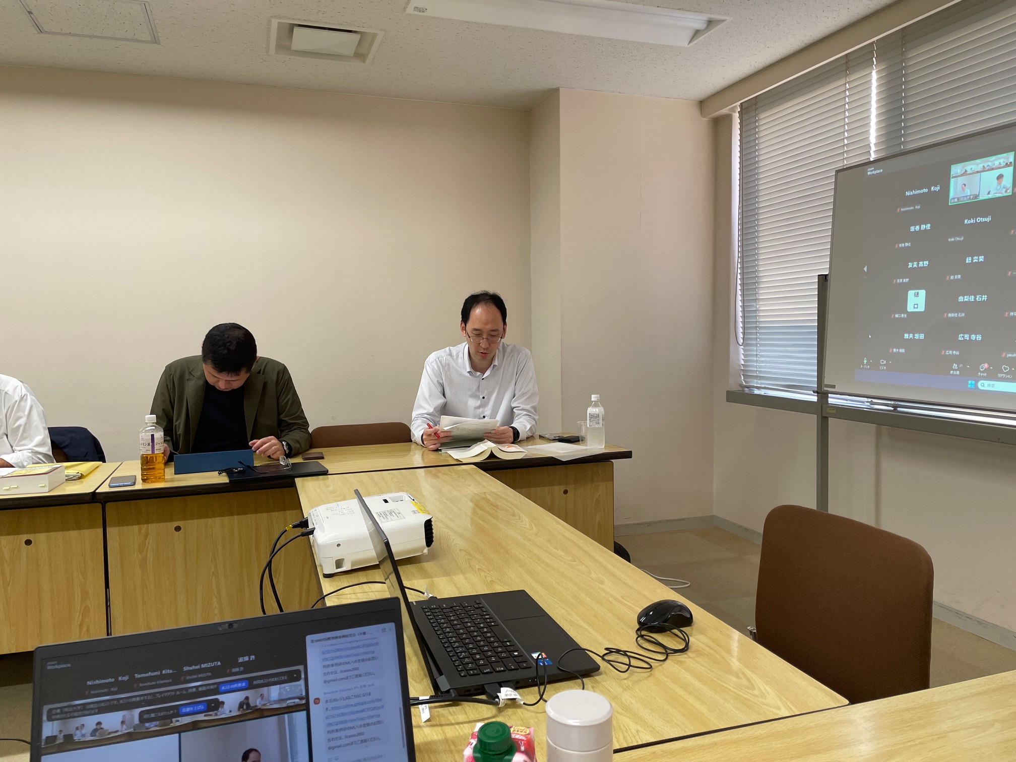 西本教授による講演のようす