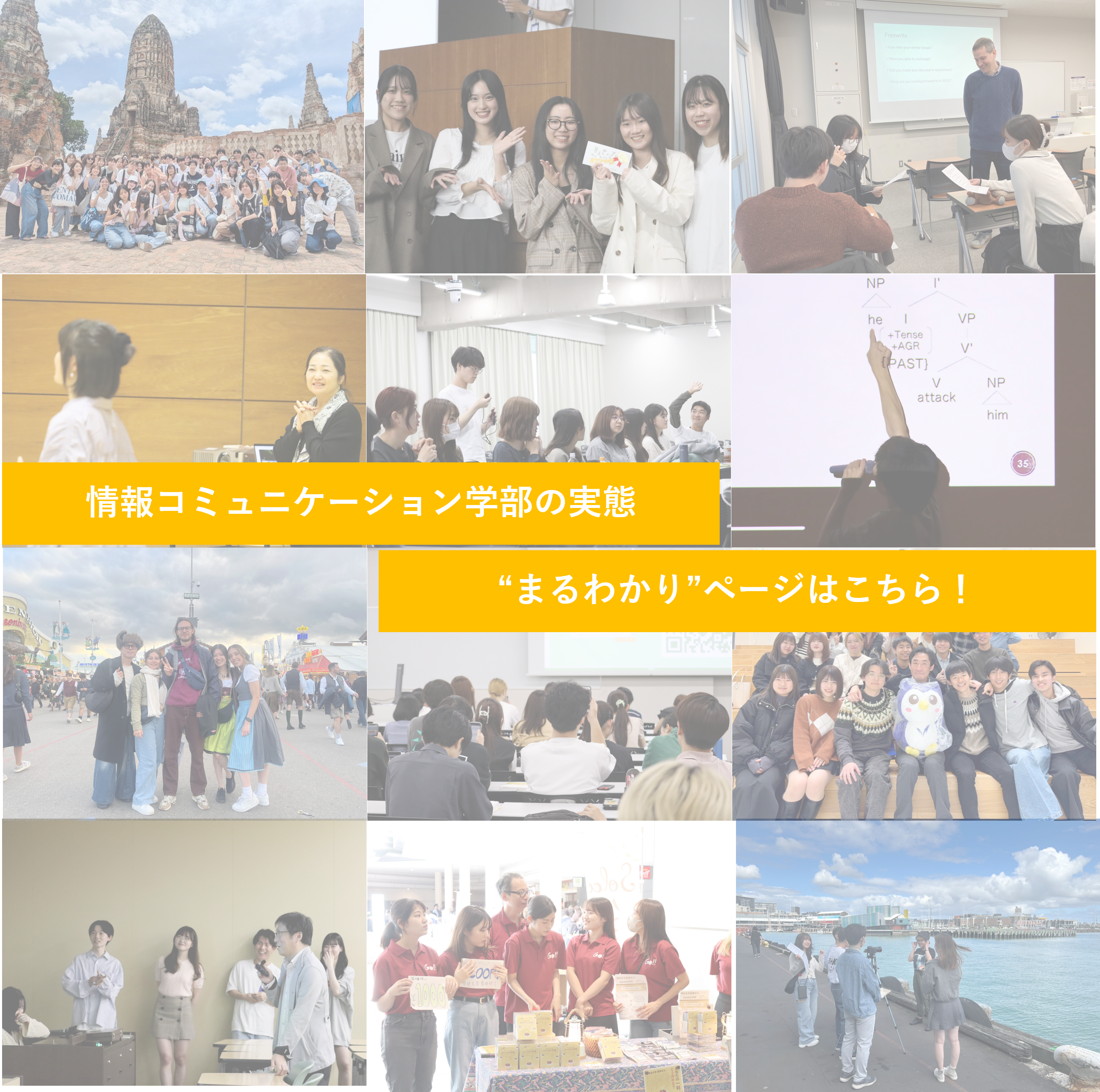 情報コミュニケーション学部とは（学部概要）