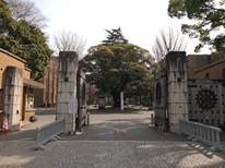 会場の東京大学農学部