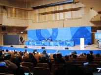 国際オリンピック委員会（IOC)のバッハ会長の記者会見