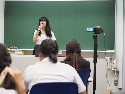 一人ひとりスピーチ（モンクット王ラカバン工科大学）