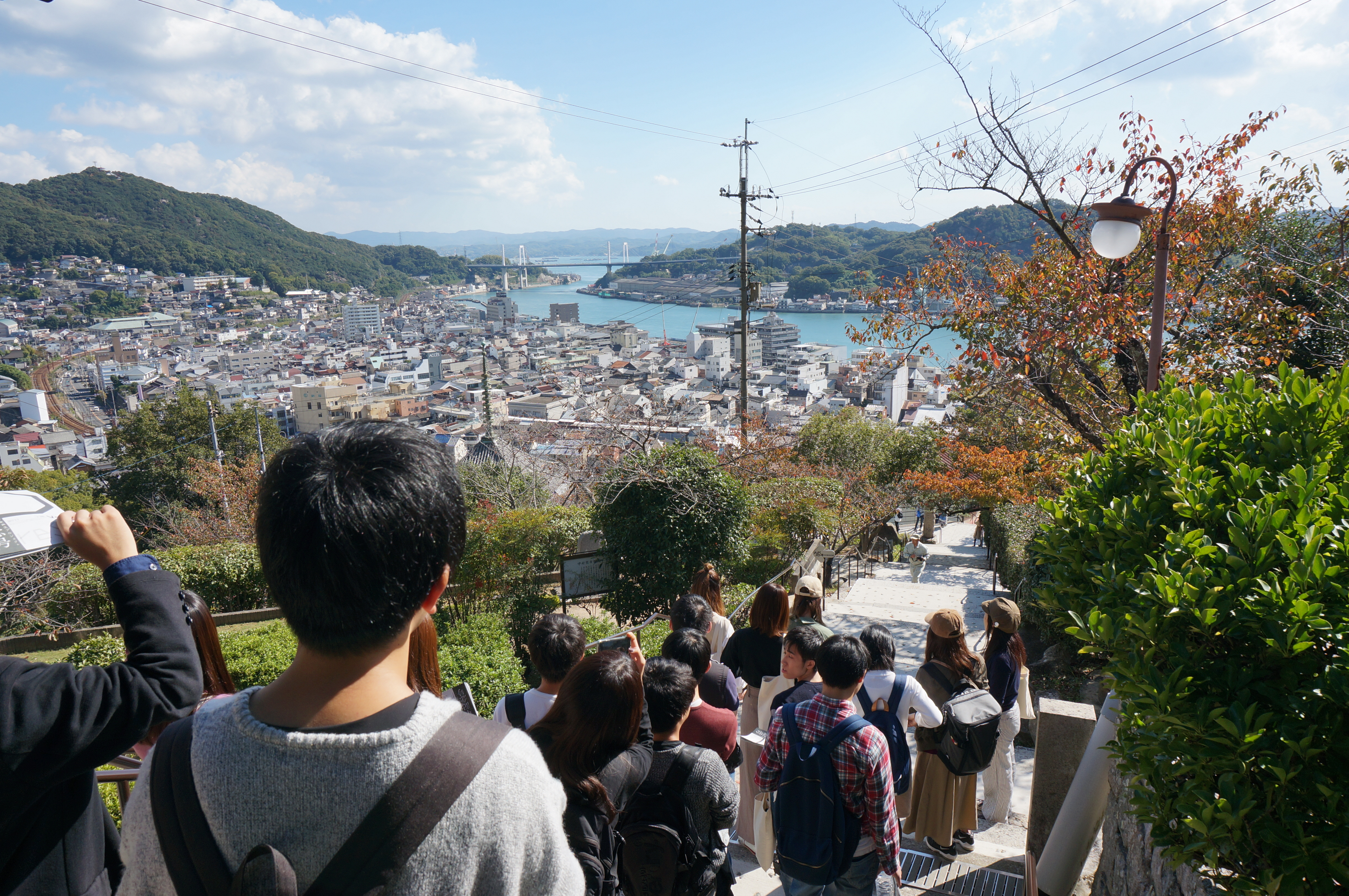 尾道の斜面地を案内頂く