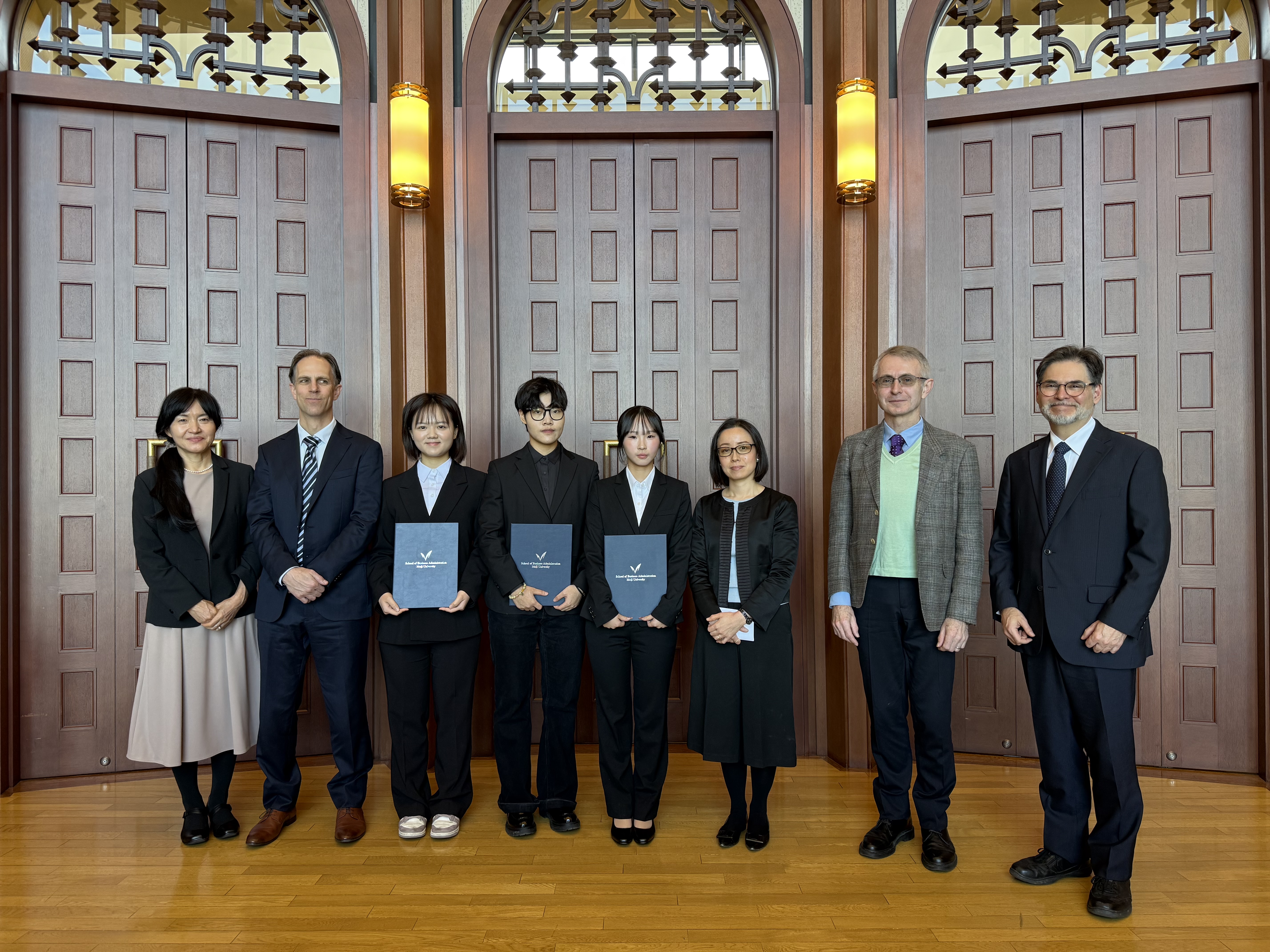 英語ライティングコンテスト入賞者