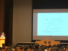 校長特別授業「人口学から見た我が国の将来」