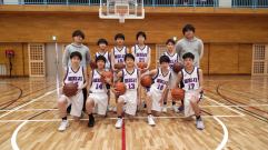 バスケットボール部（中学男子）調布市1年生大会第3位