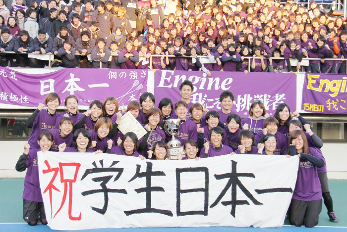 女子ラクロス部が学生日本一！２年連続“日本一＆３冠”へまた一歩
