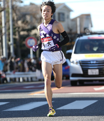 8区・牟田選手は我慢の走り