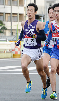 1区・横手選手