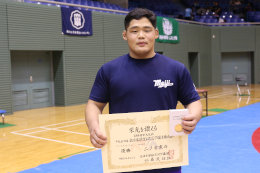 インカレ初優勝を果たした二ノ宮選手（写真提供=明大スポーツ）