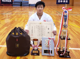 優勝した木村柊也選手