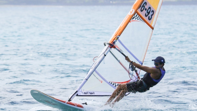 優勝した内藤選手（写真=明大スポーツ新聞部）