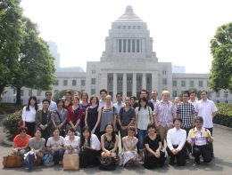 昨年の様子（国会へのフィールドトリップ）